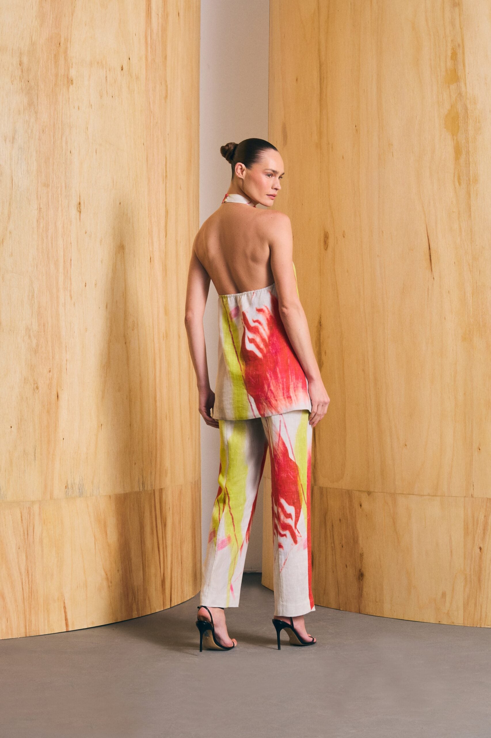 Calça Antonella Linho Gazânia