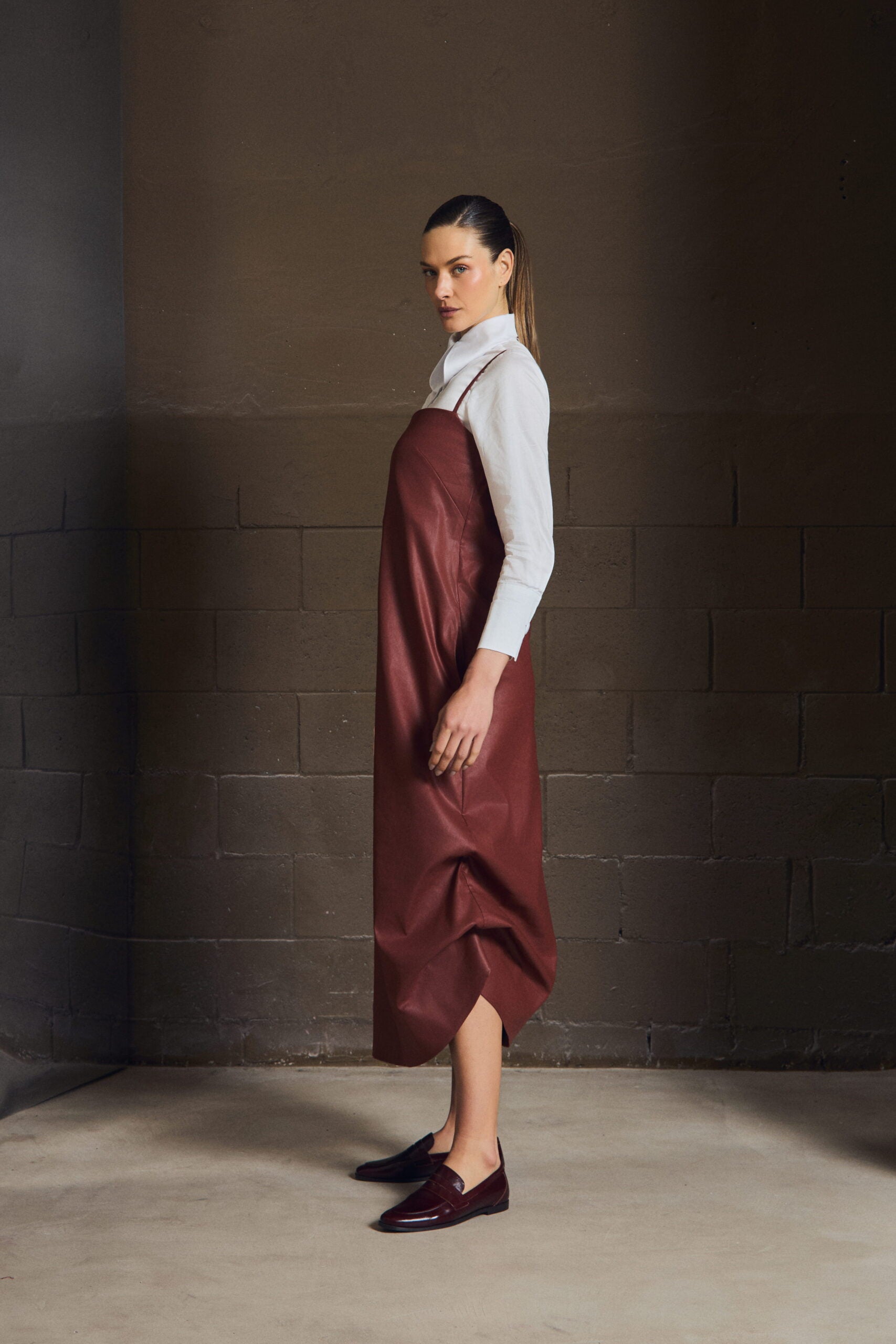 Vestido Chiara II Sarja Resinada
