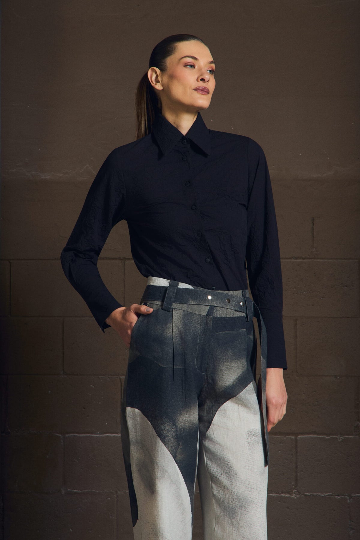 CALÇA CRISTINA DARK GEMSTONE