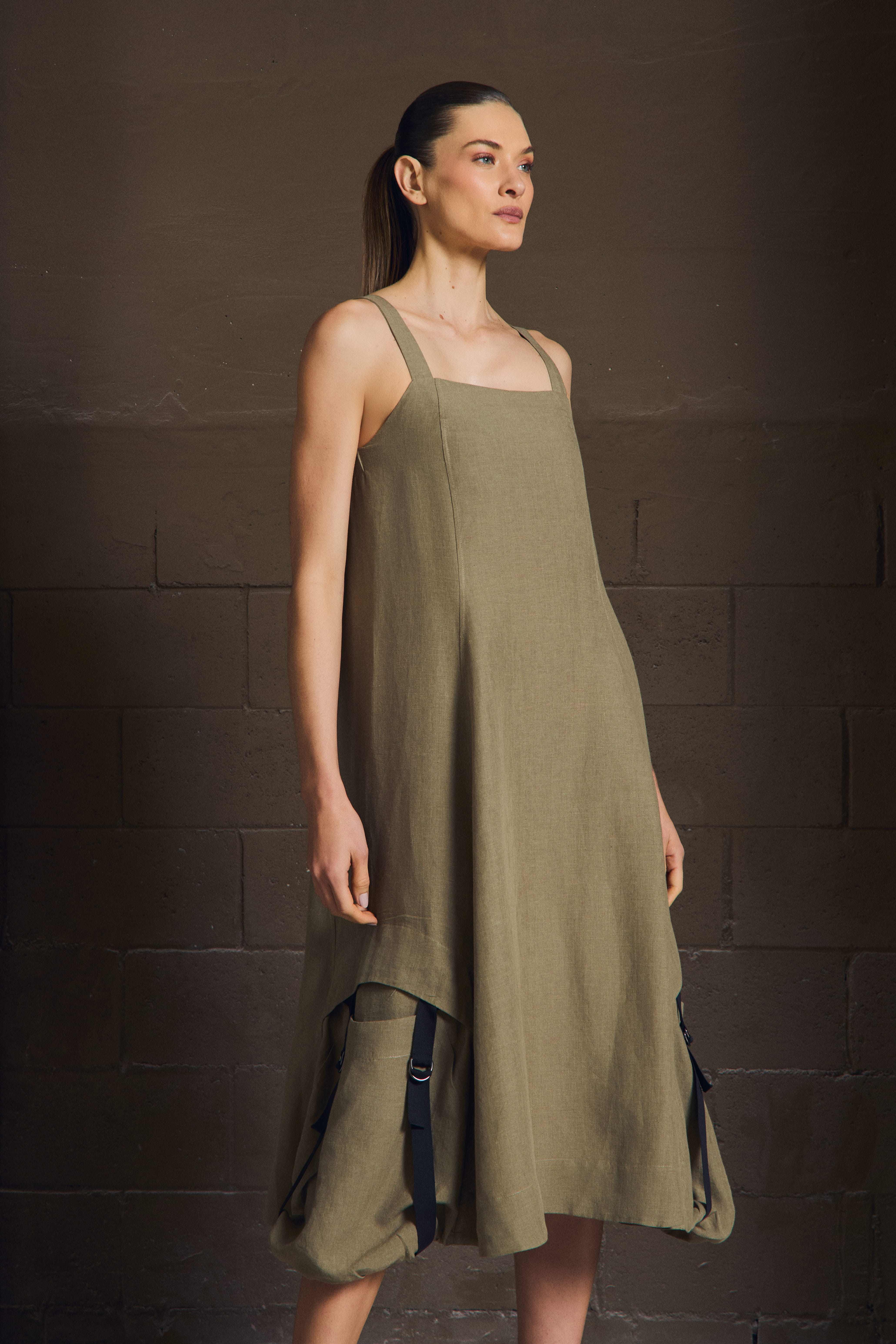 Vestido Daniela Linho