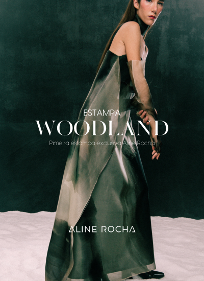 Estampa Woodland - Estampa exclusiva da marca Aline Rocha