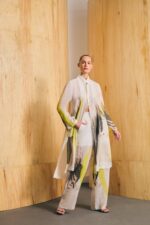 Calça Rebeca Organza de Linho Gazânia