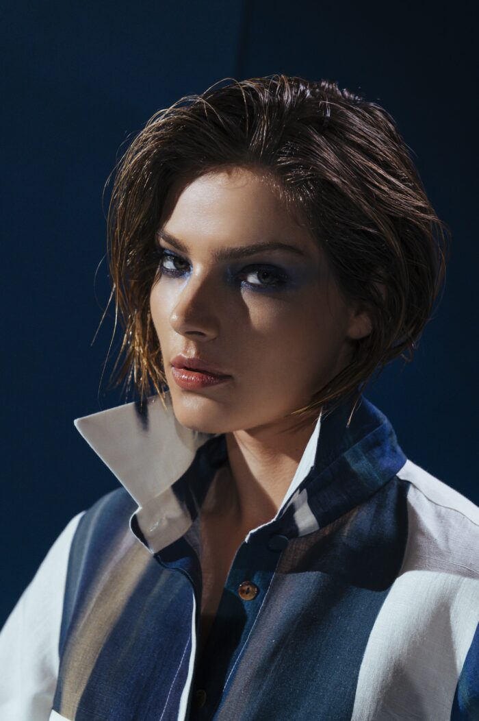 Camisa Luciana Deep Blue - Imagem 3