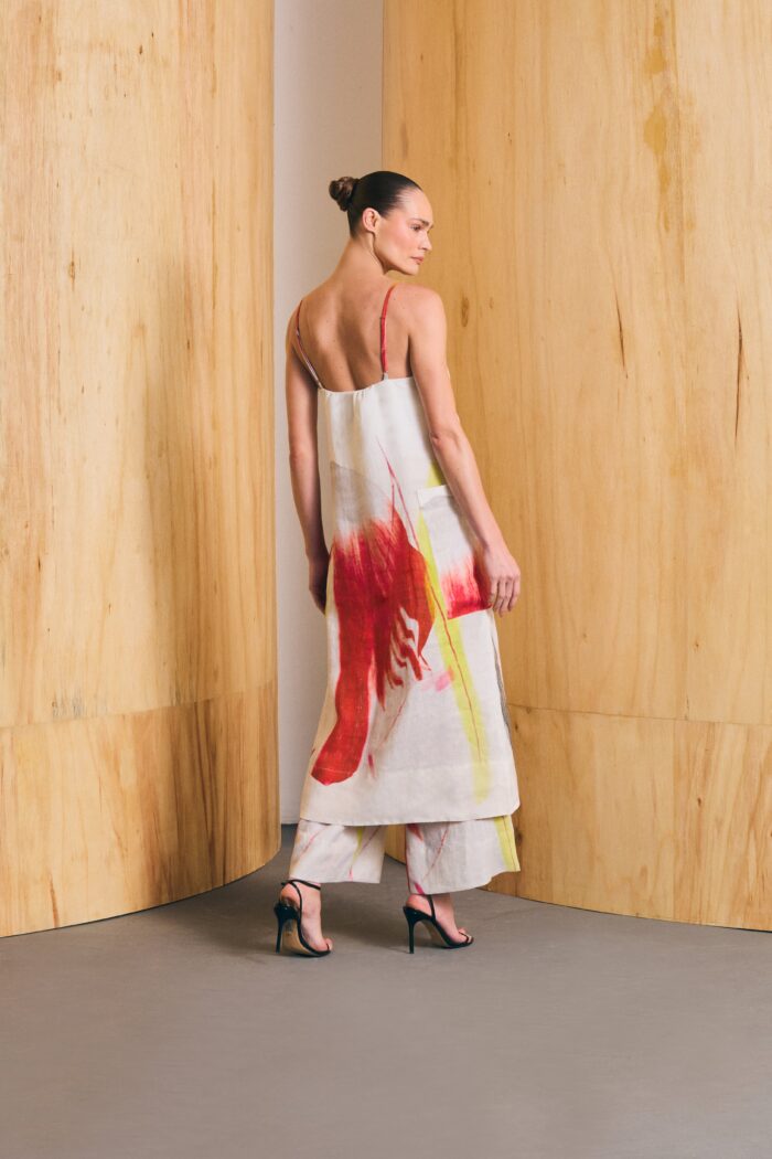 Vestido Veronica Linho Gazânia - Imagem 6