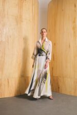 Saia Vanessa Organza de Linho Gazânia