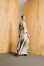 Saia Vanessa Organza de Linho Gazânia - Imagem 3