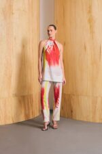 Top Thais sem Shawl Linho Gazânia - Imagem 2