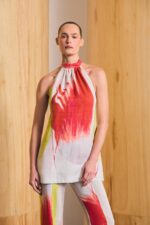 Top Thais sem Shawl Linho Gazânia