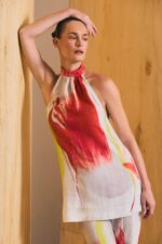 Top Thais sem Shawl Linho Gazânia - Imagem 4