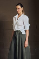 Camisa Nina Faixa de Linho