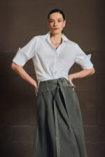 Camisa Nina Faixa de Linho - Imagem 5